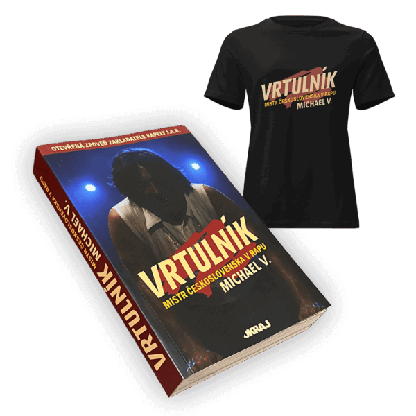 Dámská sada VRTULNÍK - kniha + tričko